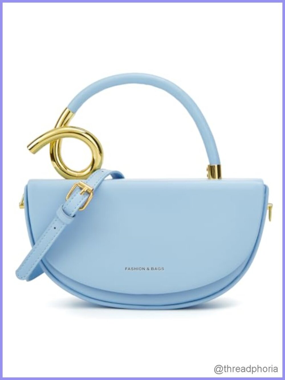 Faux Leather Crossbody Bag Sling Purse for Women